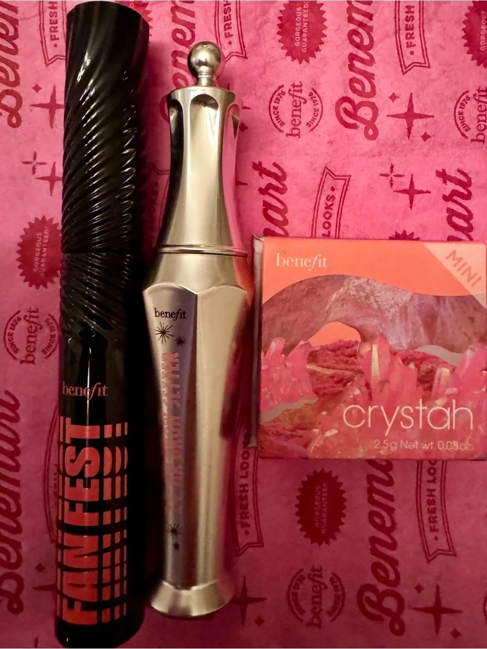 Benefit Mascara, Benefit Brow Gel & Benefit Blush **NEW**